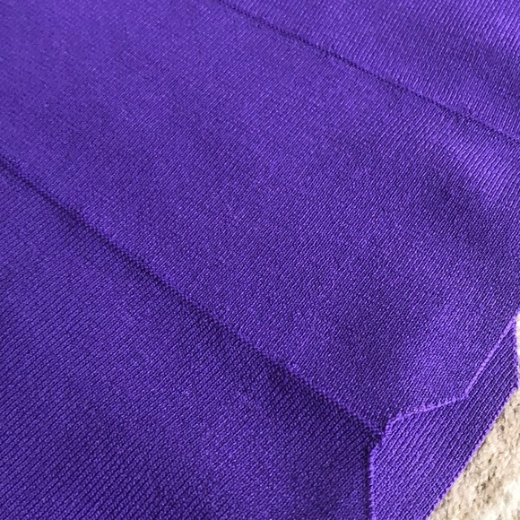 MUR A-Line pleated purple skirt. - Picture 3 of 3